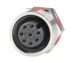 Custom M12 Waterproof Male/female Connectors IP67 250V Automotive Cable Connectors for Power Cord Connections