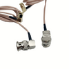 Custom Wiring Harness BNC Male To BNC Male SMA Connector Antenna Adapter Video Cable Assembly