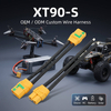 XT90-S Anti-Spark Wire Harness Assembly Male Female Plug 10AWG Silicone Cable for Drone Battery Solar Energy Storage RC Hobby