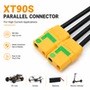XT90-S Anti-Spark Wire Harness Assembly Male Female Plug 10AWG Silicone Cable for Drone Battery Solar Energy Storage RC Hobby